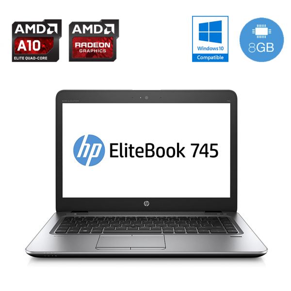 HP EliteBook 745 G4 - SSD, AMD Radeon grafika HP EliteBook 745 G4 - SSD, AMD Radeon grafika
