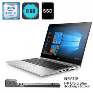 HP EliteBook 840 G5 - i5-8350U, 8GB DDR4, 240GB SSD, WinPro HP EliteBook 840 G5 - i5-8350U, 8GB DDR4, 240GB SSD, WinPro